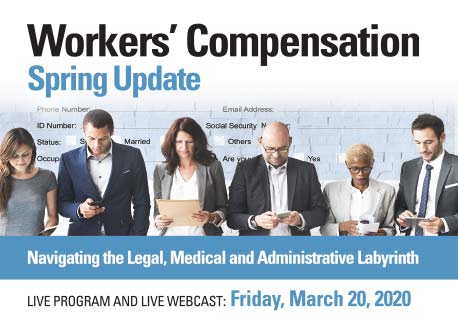 Colorado Bar Association’s Workers’ Compensation Spring Update